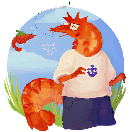 characters owned by @Fluffyjackart (twitter) and @grubgob (instagram), this is an artfight attack (2024)
