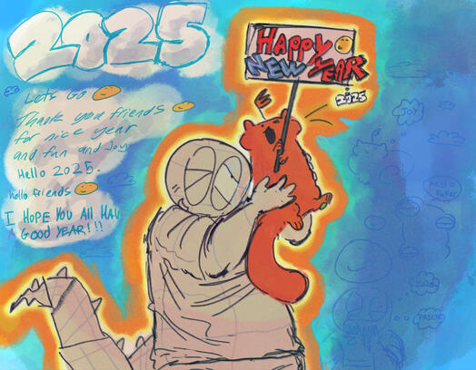 new years art