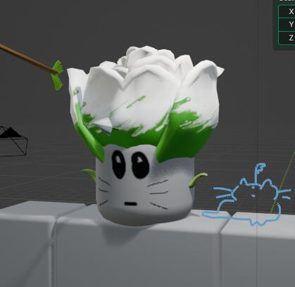 remake of old roblox ugc (model is remade, textures are drawn using the original as a reference.)